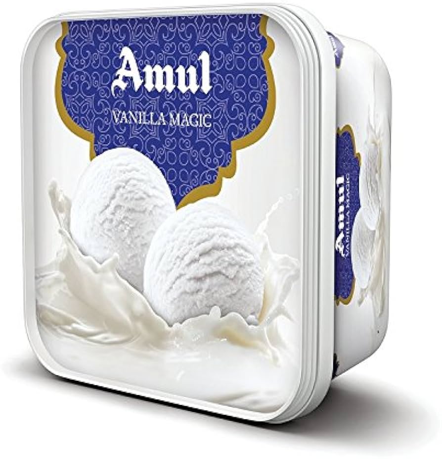 Amul Ice Cream Vanilla 1L